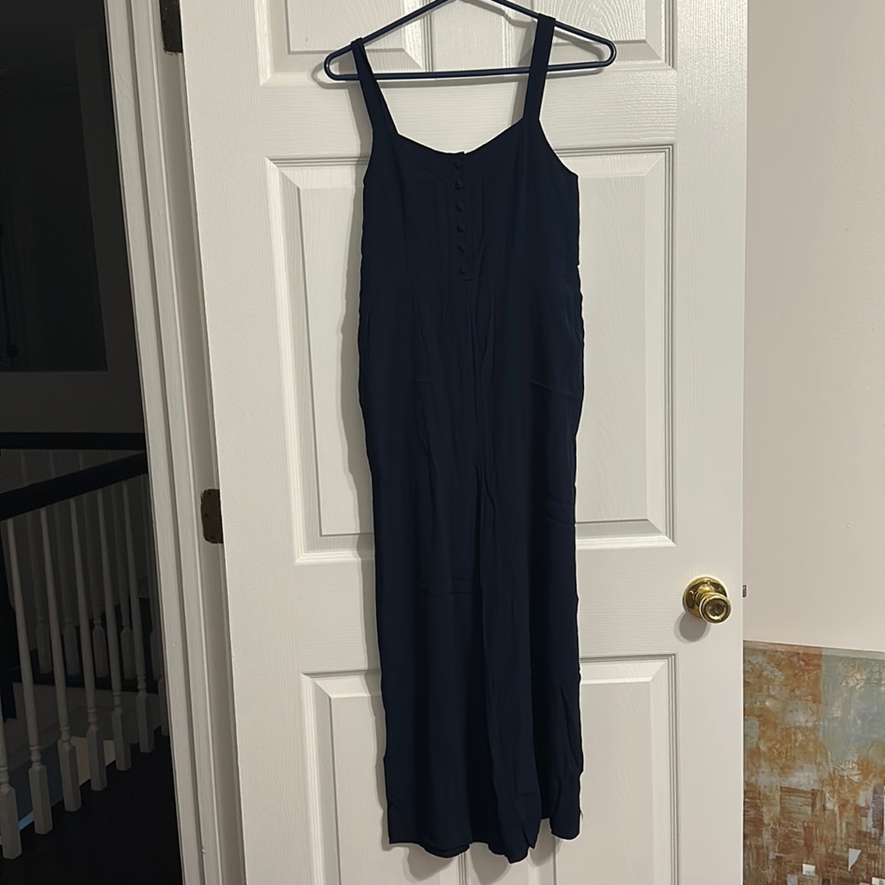 Madewell Navy Jumpsuit